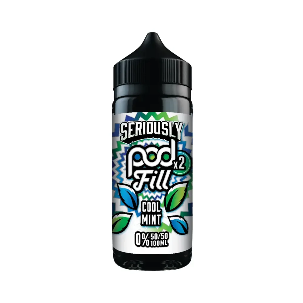 Seriously Pod Fill x2 Cool Mint 100ml Shortfill