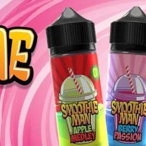 Smoothie Man 100ML Shortfill Vape E-Liquid 70/30 VG/PG – Premium Fruit Flavour Vape Juice