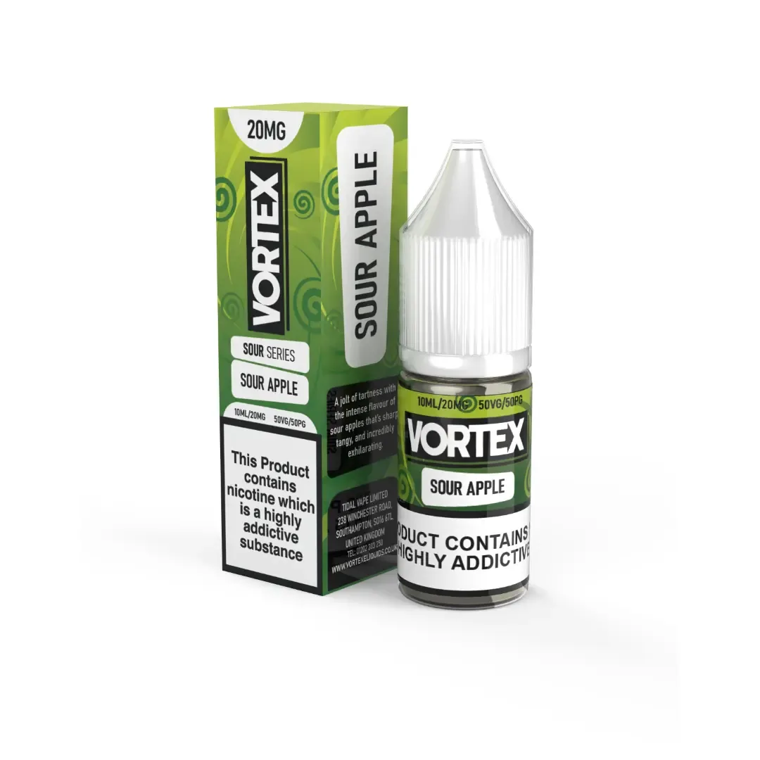 Sour Apple Nic Salt by Vortex Bar Series - Image 2