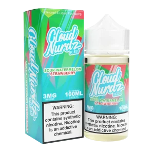 Sour Watermelon Strawberry Iced by Cloud Nurdz TFN 100mL