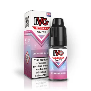 Strawberry Ice Nic Salt by IVG Intense Salts