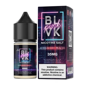 Strawberry Peach Ice by BLVK TFN Pink Salt 30mL