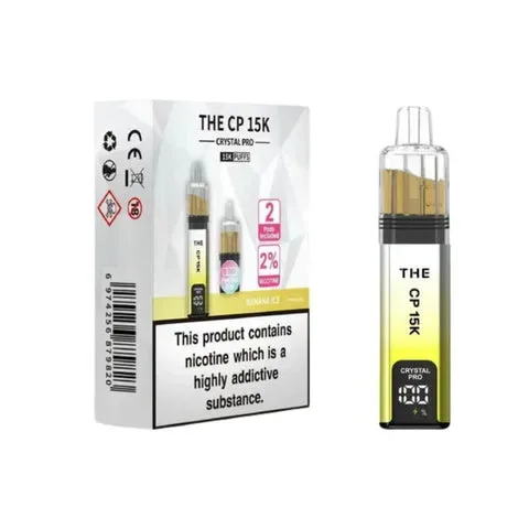 The CP 15K Prefilled VAPE by Crystal Pro (BOX OF 5)