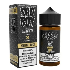 Vanilla Cake - 6mg - Sad Boy - 100mL