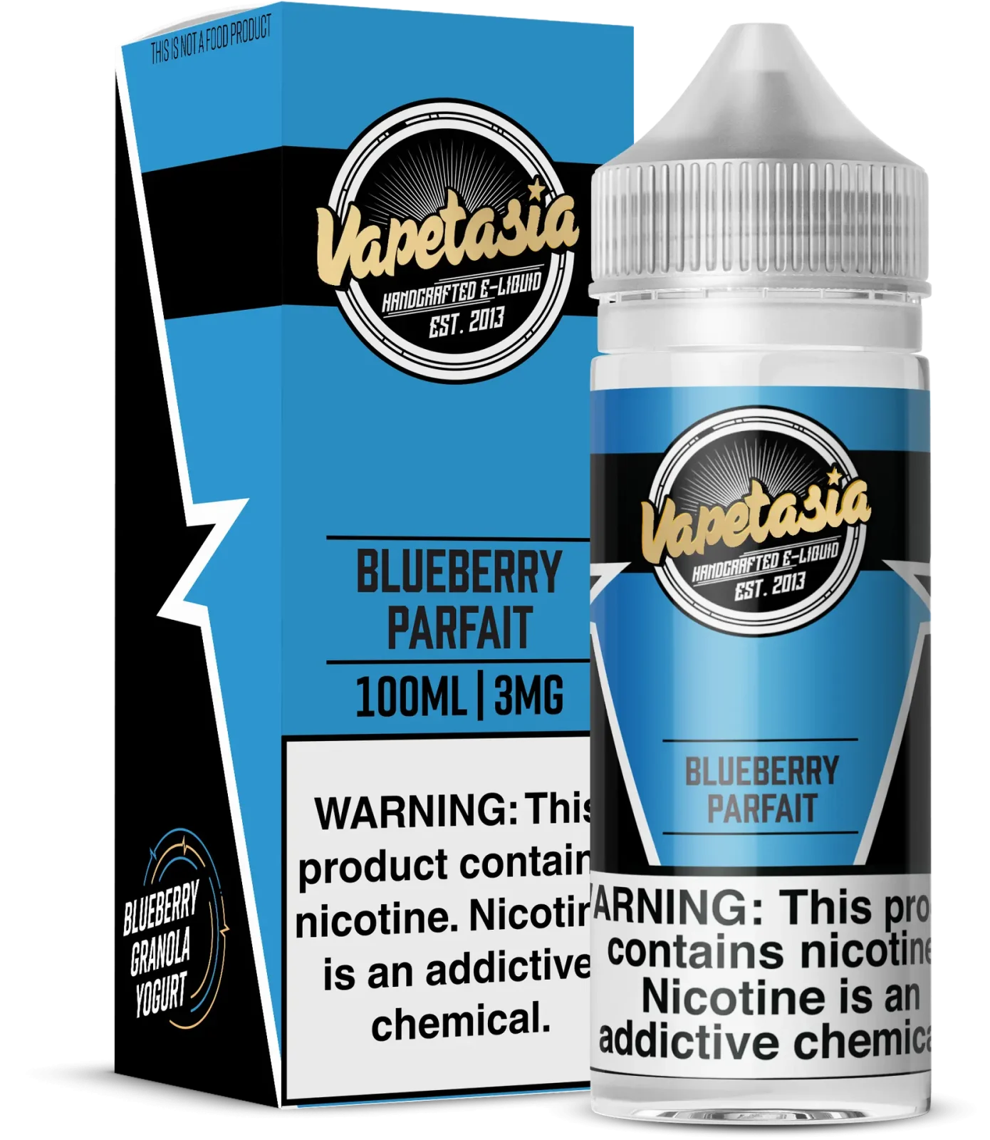 Vapetasia – Blueberry Parfait – 100ML E-Liquid