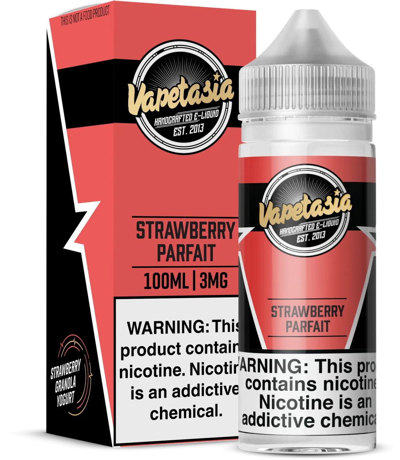 Vapetasia – Strawberry Parfait – 100ML E-Liquid