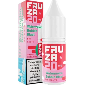 Watermelon bubble blast Fruza Nic Salts e-liquid 10ml