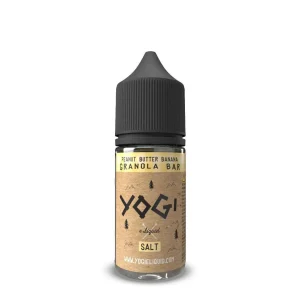 YOGI E-Liquid SALTS – Peanut Butter Banana Granola Bar – 30ML E-Liquid